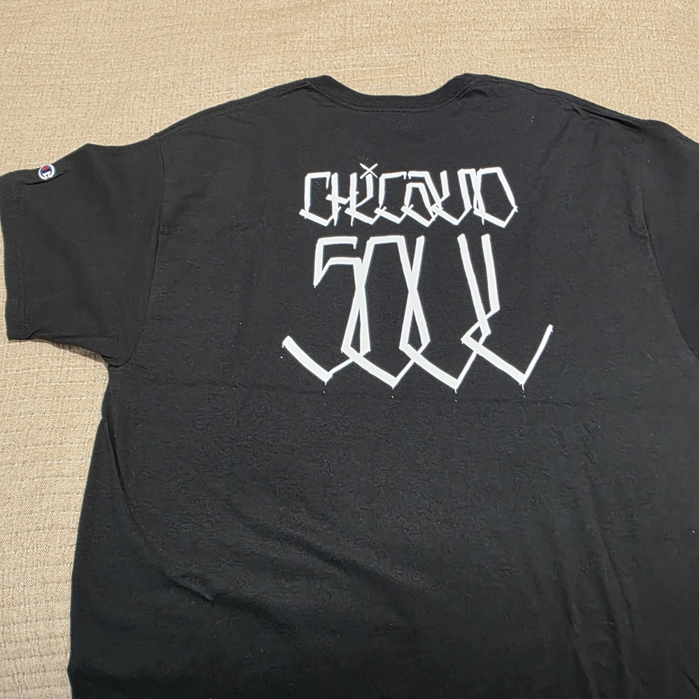 Champion Black Graphic T-Shirt